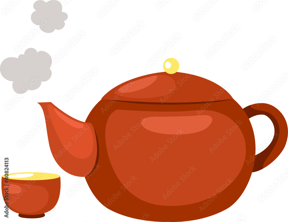 hot tea pot