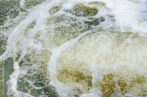 Dirty water in the pool