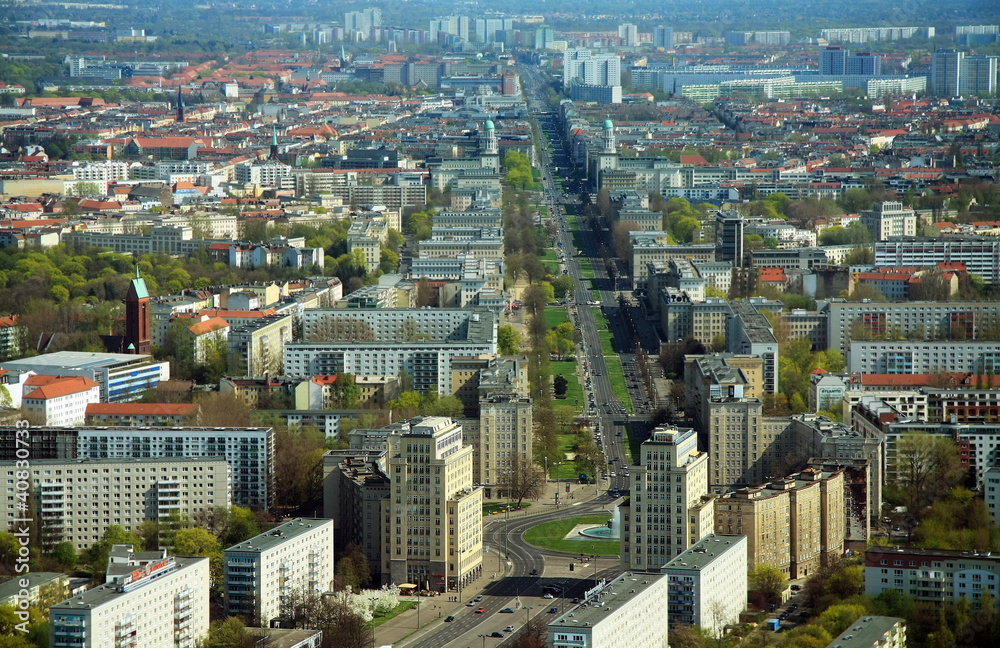 Obraz premium Berlin Friedrichshain Lichtenberg