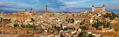 ancient cities of Spain - Toledo, panoramic view