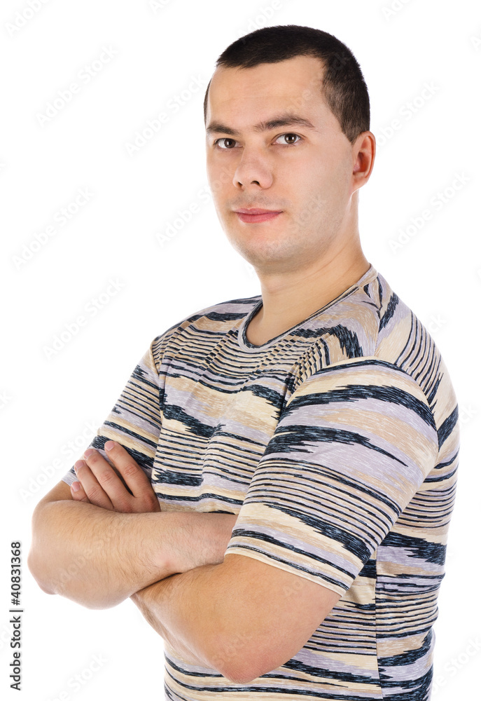 Portrait of a handsome smiling young man Portrait of a handsome smiling young man