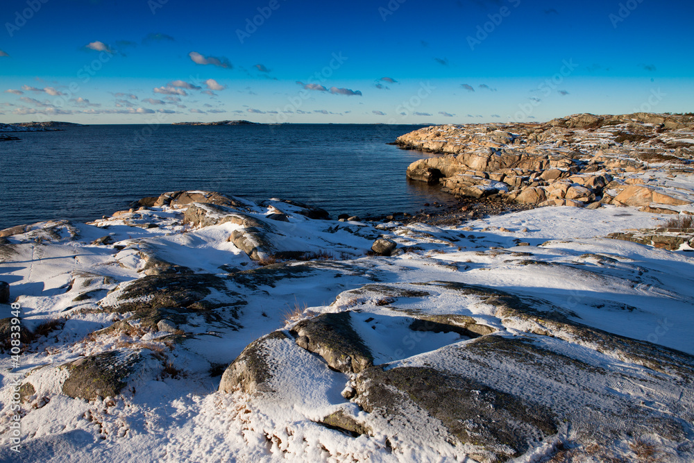 Obraz premium Winter seascape