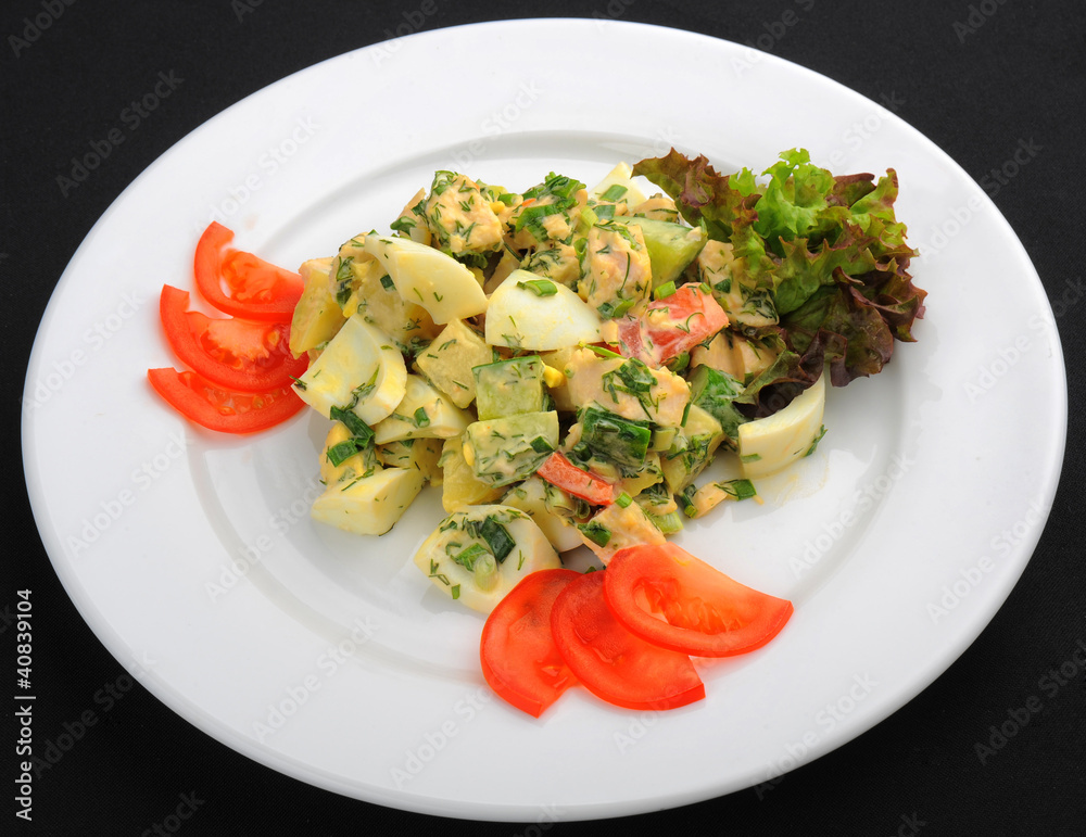 beautiful and tasty food on a plate beautiful and tasty food on a plate