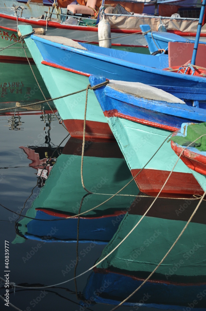 Boote im Hafen von Alanya, Türkei