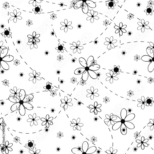 Fototapeta Naklejka Na Ścianę i Meble -  flower pattern