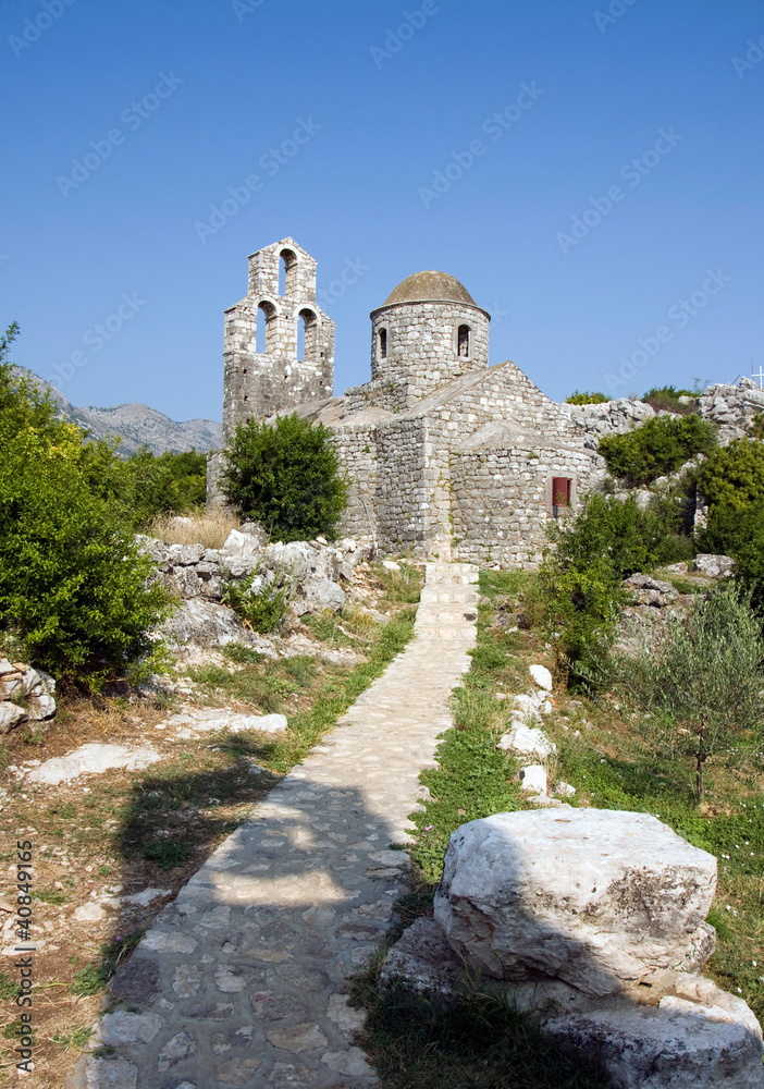 Orthodox monastery, Skadarsko lake, Montenegro