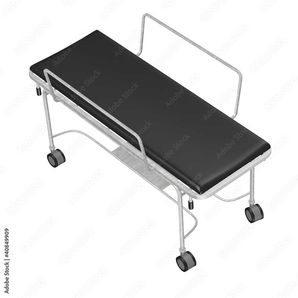 3d render of hospital bed 3d render of hospital bed