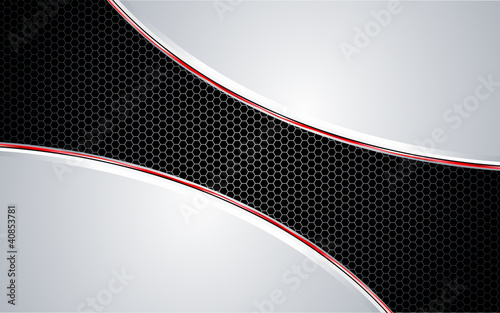 Red Automotive Metal Background Vs2