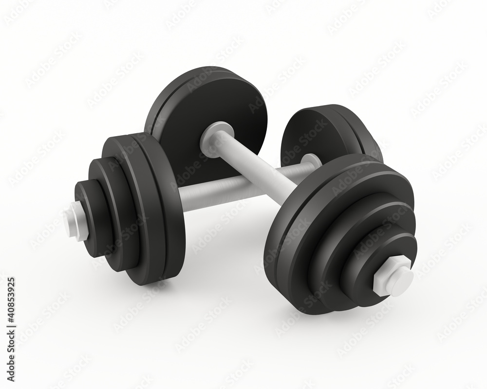 Set of dumbbells Set of dumbbells