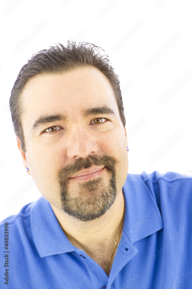 Man with a positive smile Man with a positive smile