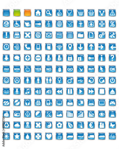Big Icons Pack - 132 Vector Elements
