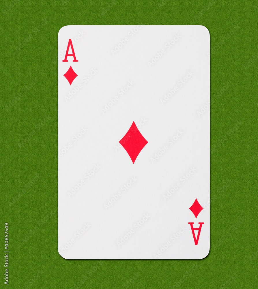 Obraz premium Play Card Diamond