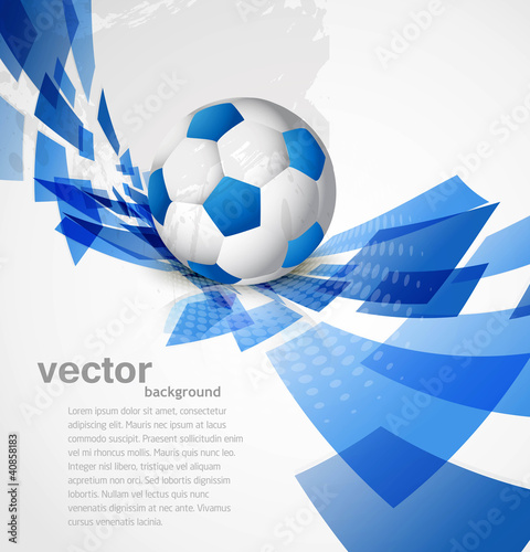 Abstract football art color colorful circle creative Vector