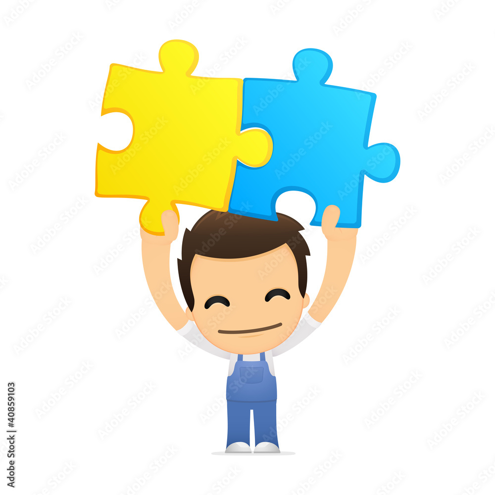 funny cartoon mechanic