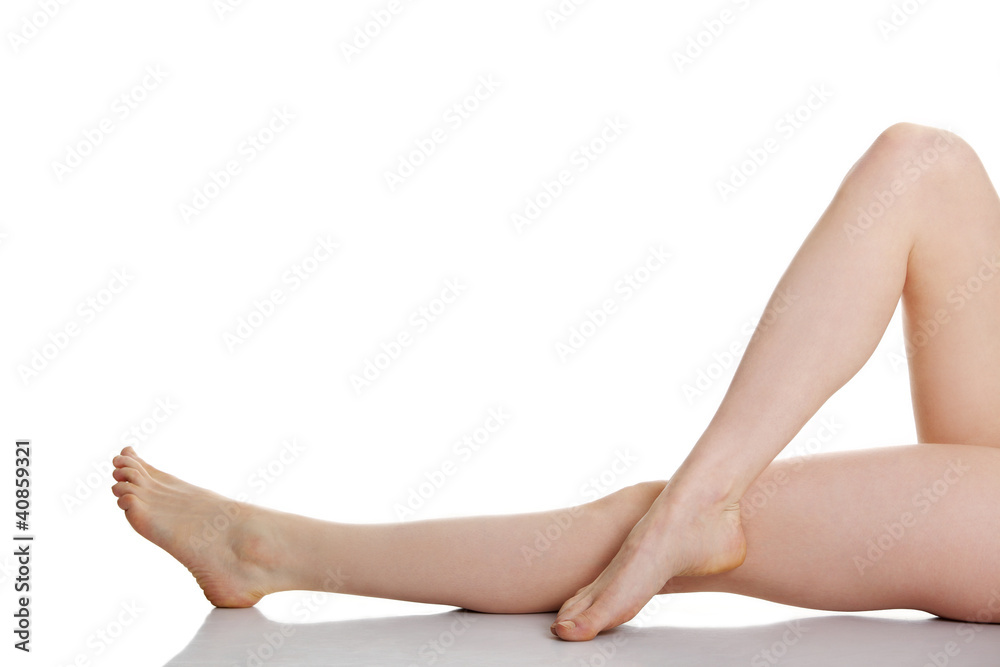 Long pretty woman legs Long pretty woman legs