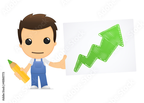 funny cartoon mechanic