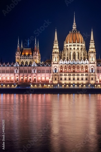 Photo of the hungarian parlament