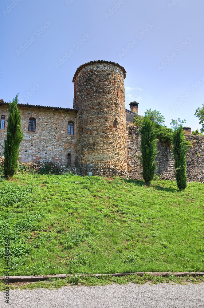 Castle of Rivalta. Emilia-Romagna. Italy. Castle of Rivalta. Emilia-Romagna. Italy.