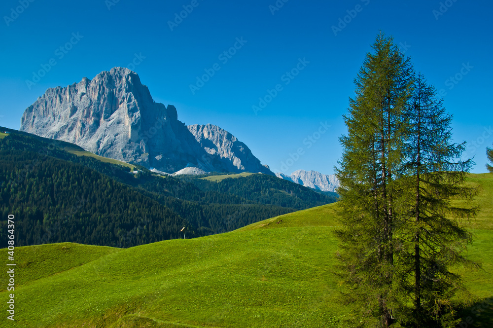 Obraz premium Dolomiti - Val Gardena