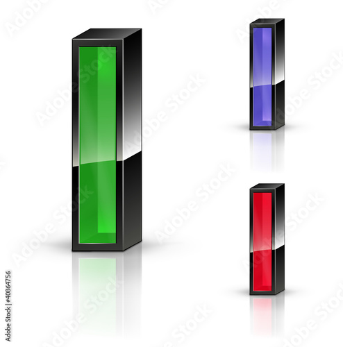 I - 3D Letters