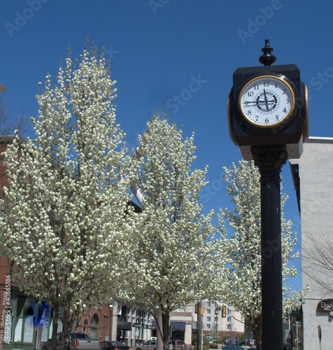 Town Square, Auburn Maine, USA
