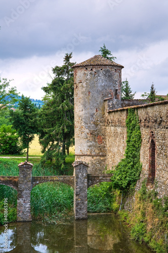 Castle of Lisignano. Gazzola. Emilia-Romagna. Italy. photo