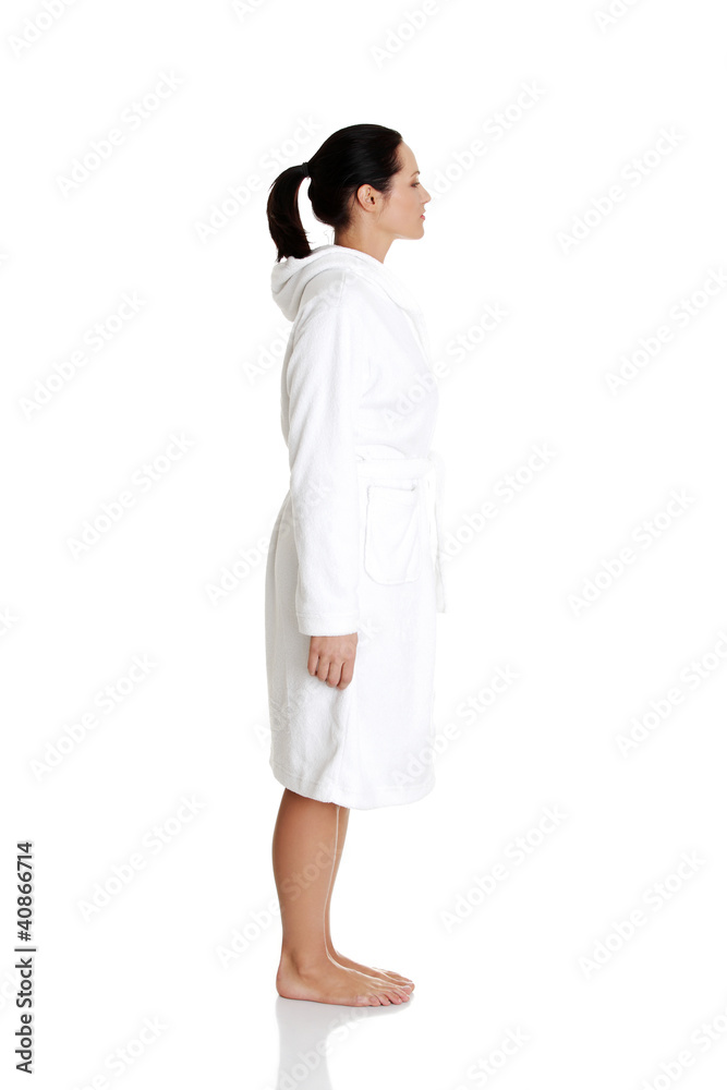 Full length portrait of beautiful caucasian woman Full length portrait of beautiful caucasian woman