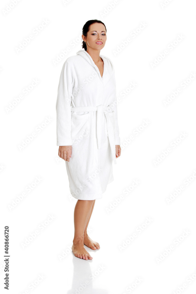 Full length portrait of beautiful caucasian woman Full length portrait of beautiful caucasian woman