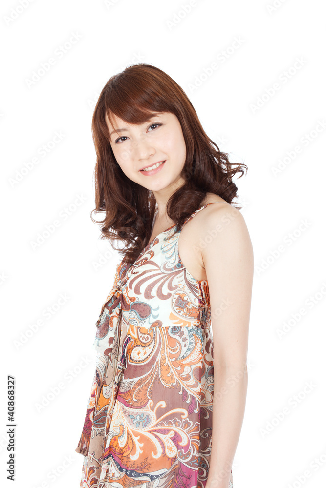Beautiful young woman. Portrait of asian woman. Beautiful young woman. Portrait of asian woman.