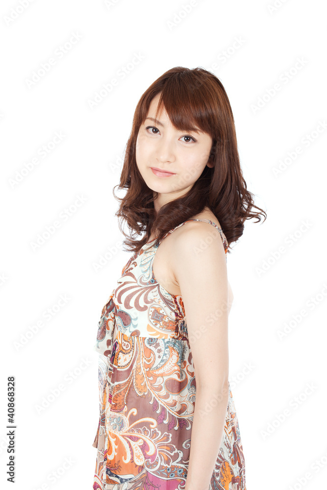 Beautiful young woman. Portrait of asian woman. Beautiful young woman. Portrait of asian woman.