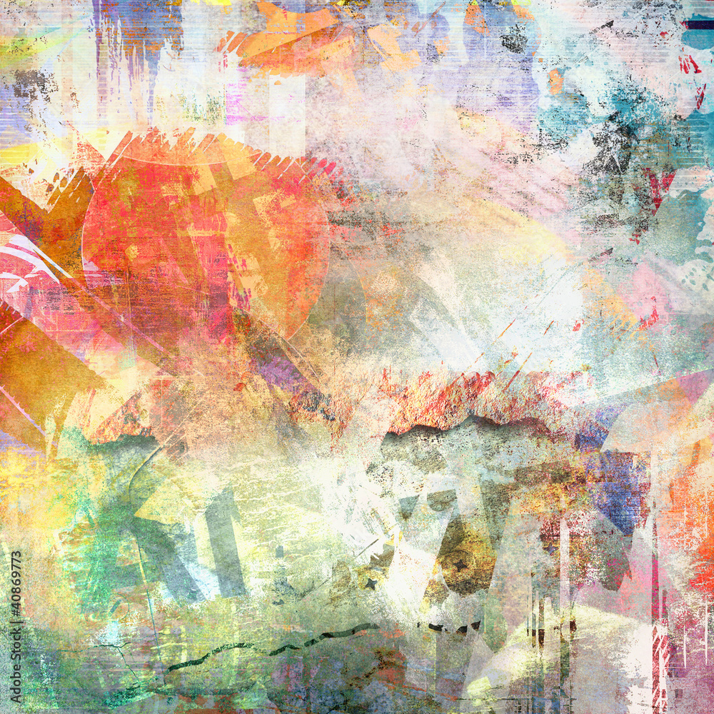 Obraz premium Streszczenie ilustracja, kolor tła