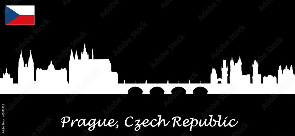 Skyline Prague - Czech Republic