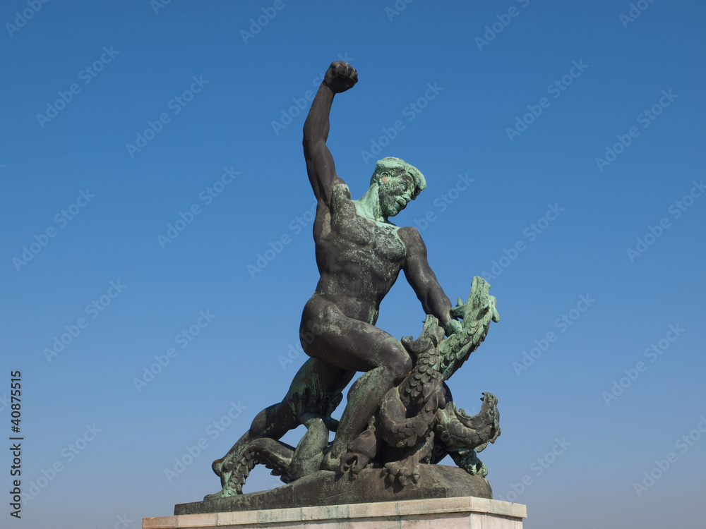 Fototapeta premium Liberation monument in Budapest, Hungary.