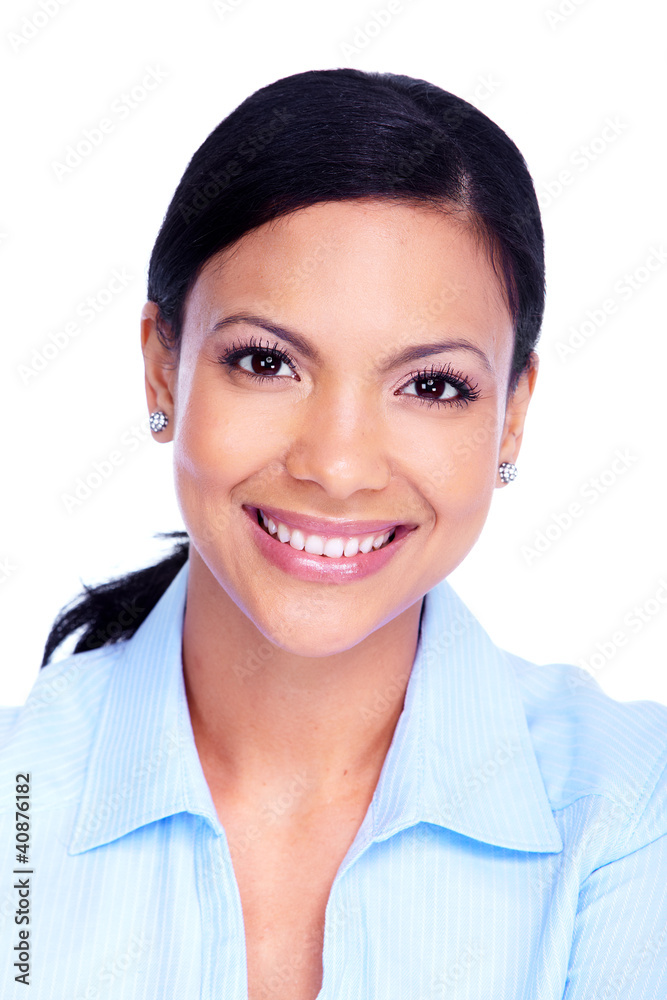 Young business woman. Young business woman.