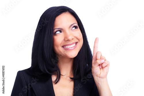 Young business woman.