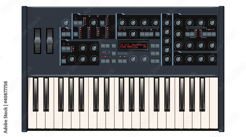 Dark Gray Synthesizer Dark Gray Synthesizer