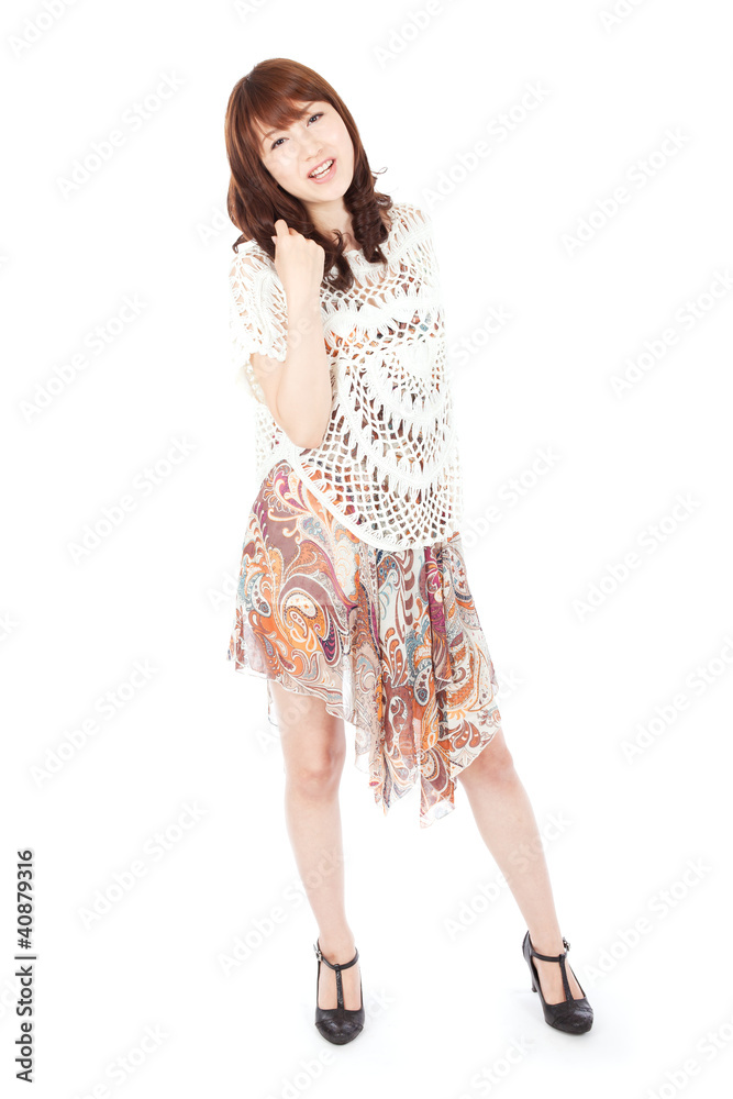 Beautiful young woman. Portrait of asian woman. Beautiful young woman. Portrait of asian woman.