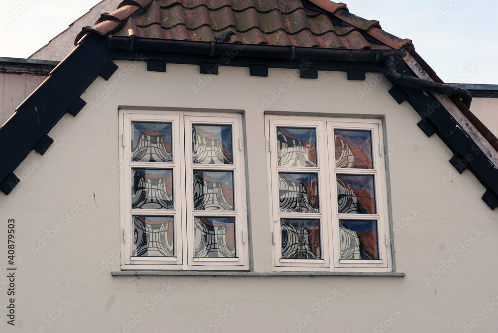 Obraz premium Reflections in windows