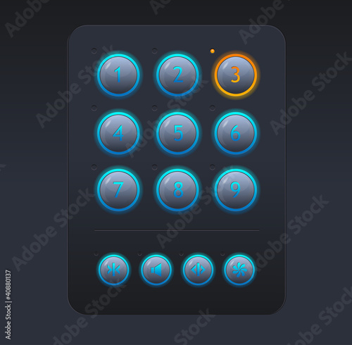 Vector button