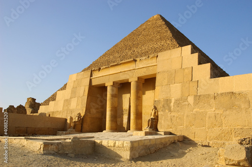 Entrance to Mastaba of Sechemnefer IV photo