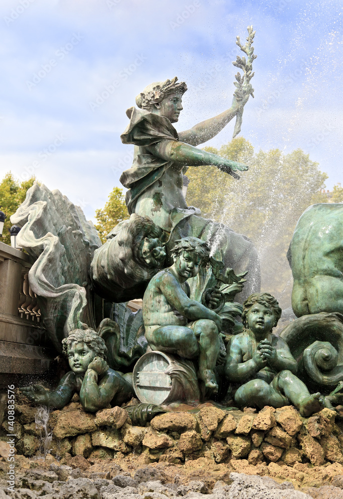 Monument des Girondins fountain, Bordeaux