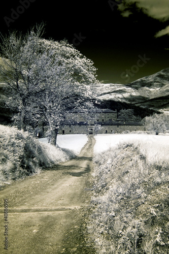 castello infrared photo