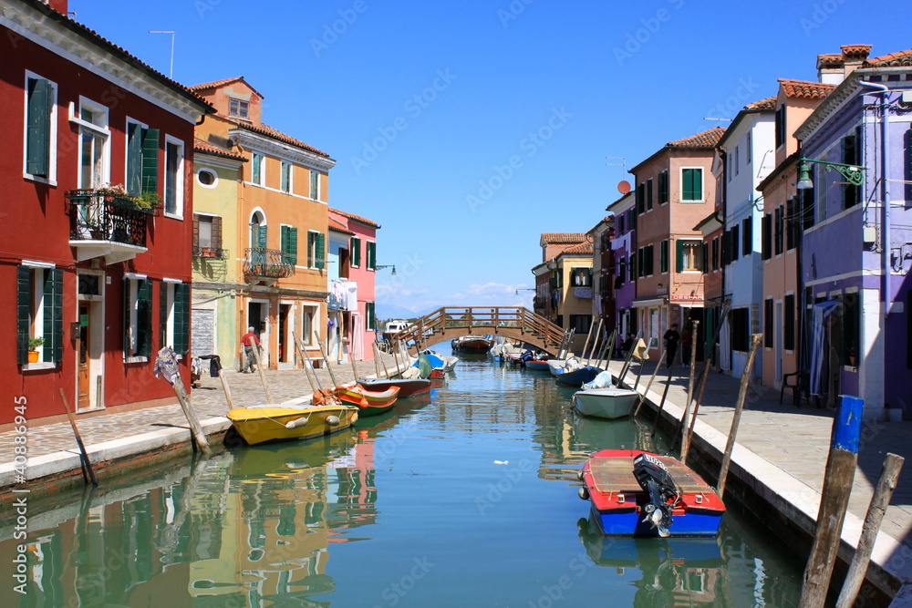 Village de Burano - Venise - Italie