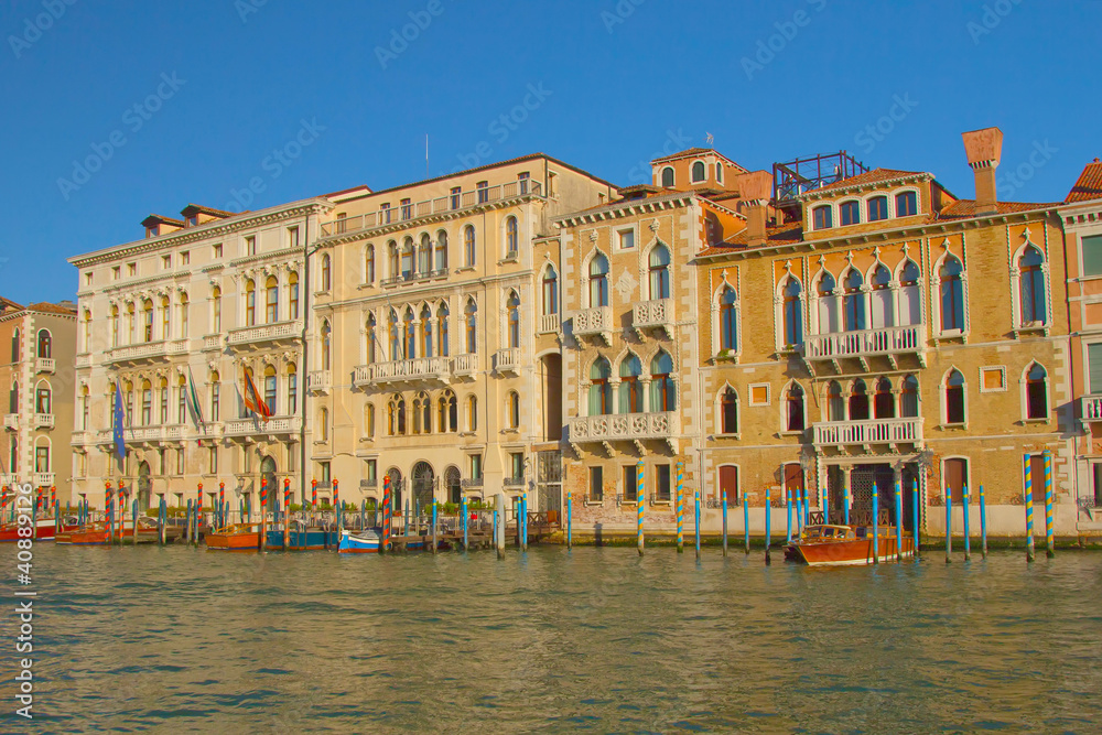 Naklejka premium Grand Canal in Venice (Italy)