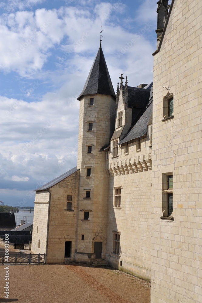 Cour intérieure 2 Chateau de Montsoreau