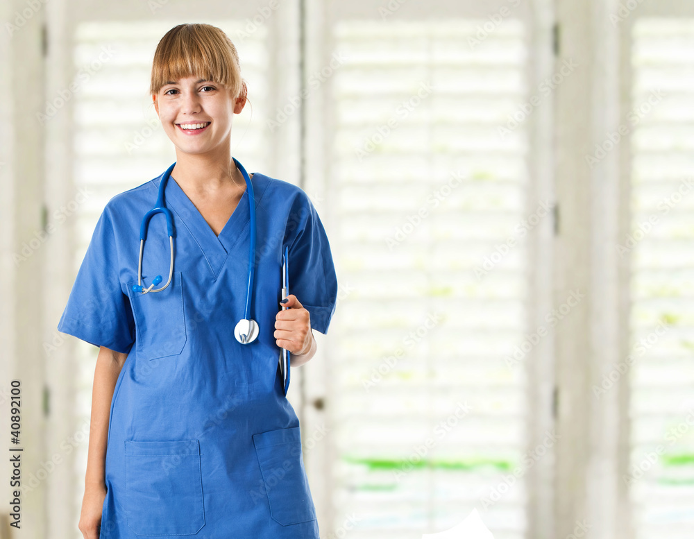 Young nurse portrait Young nurse portrait