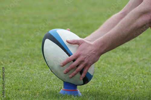 Ballon de rugby photo