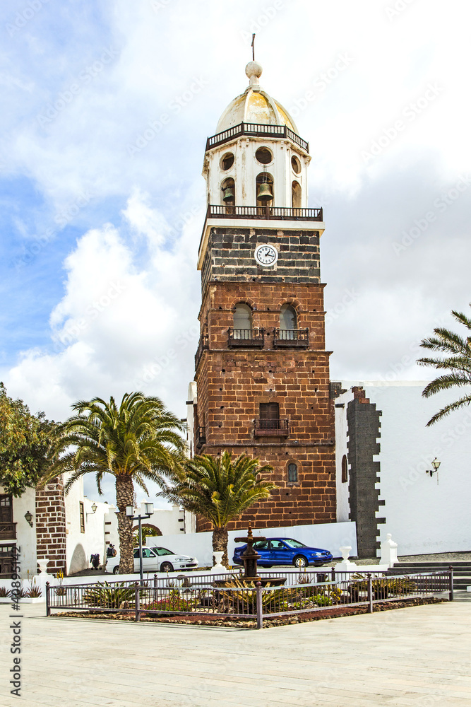 Teguise, Lanzarote, Church Iglesia de Nuestra Senora