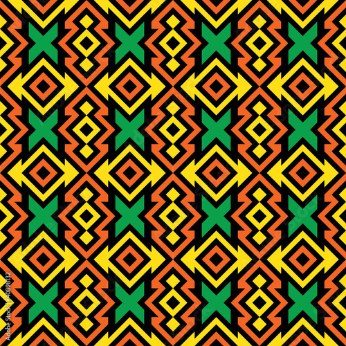 Seamless African Pattern