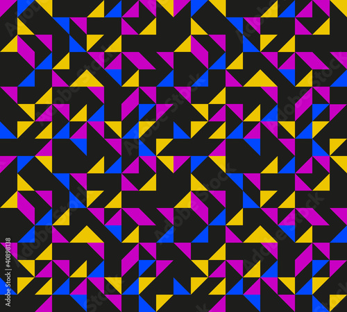 Colorful Seamless Retro Pattern